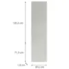 Obrazek Front kuchenny D60zln(L/P) L9 K900 Bianco Hg Griii