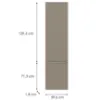 Obrazek Front kuchenny D60zln L Q2 K204 Capuccino Mat Gri