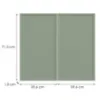 Obrazek Front kuchenny G80(72) O6 K-279 Oliwka Grii