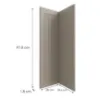 Obrazek Front kuchenny G60n2(100) H5 K257 Kaszmir Mat Grii