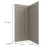 Obrazek Front kuchenny G60n2(72)  V6 K257 Kaszmir Mat Grii