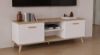 Obrazek Szafka RTV Olimpo 150 bialy/dąb artisan