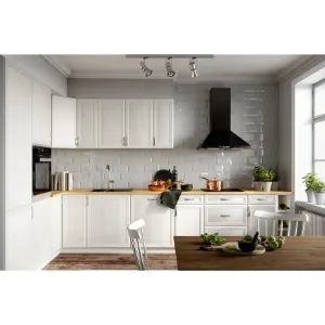 Obrazek Szafka Kuchenna Sycylia D25pz L Biały/Dąb Lancelot