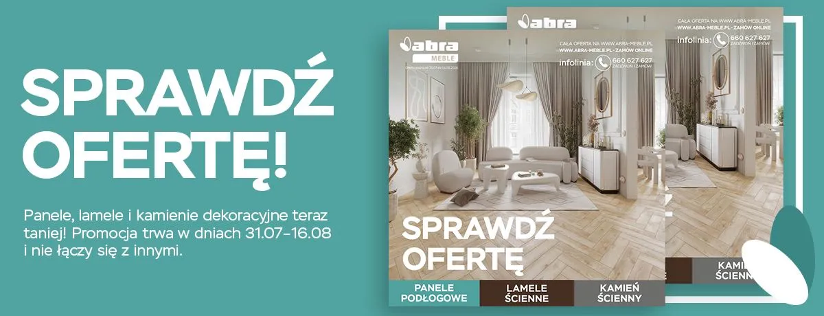 Nowa gazetka - panele, lamele, kamień..