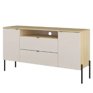 Komoda 2d2s Ore 26 Dąb Lindberg/Kaszmir