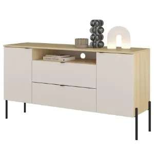 Obrazek Komoda 2d2s Ore 26 Dąb Lindberg/Kaszmir