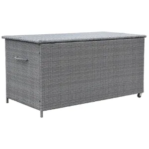 Obrazek Skrzynia ogrodowa Tejn technorattan 80x80x160 grey