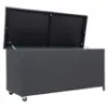 Obrazek Skrzynia ogrodowa Tejn technorattan 55x64x136 black