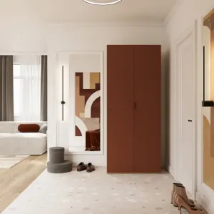 Obrazek Szafa 2d Montana 18  Dąb/Terracota