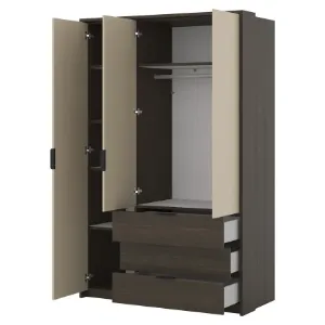 Obrazek Szafa 3d3s Mola 19 Dąb Dunin/Beż