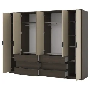Obrazek Szafa 6d6s Mola 29  Dąb Dunin/Beż