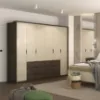 Obrazek Szafa 6d6s Mola 29  Dąb Dunin/Beż