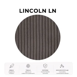 Obrazek Łóżko Mila 140x200 Lincoln 24ln szary