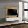 Obrazek Szafka RTV + Panel Switch Wtw Sw Pr1 Wotan/Biały