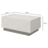 Obrazek Stolik Kawowy Eko 96 Kaszmir/Czarny Onyx