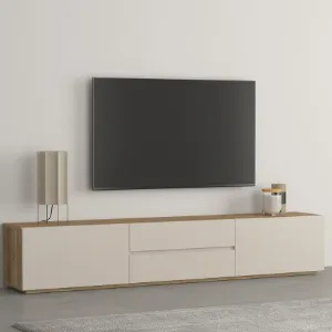 Obrazek Szafka RTV Criss 39 Dąb Mauvella/Kaszmir