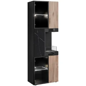 Obrazek Witryna Cannes Cs Wsw-K Black/Viking/Marble Black