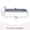 Obrazek Łóżko 20900225 Fana 90x200 Biały
