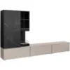 Obrazek Meblościanka Gina Sgms Gn Clay Grey/Marble Black