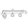 Obrazek Lampa GALOBA 33677 Black LS3