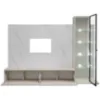Obrazek Meblościanka Glam I Ccmw Gl2 Kaszmir/Marble Bianco