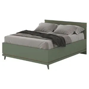 Obrazek Łóżko Scandi 31 160 Dąb Olej/Zielony