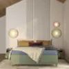 Obrazek Łóżko Scandi 32 180 Dąb Olej/Zielony