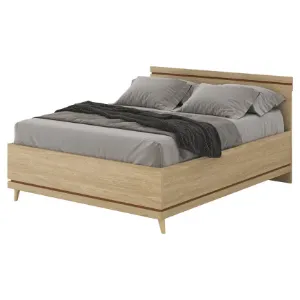 Obrazek Łóżko Scandi 31 160 Dąb Olej/Ceglany