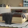 Obrazek Łóżko Scandi 32 180 Dąb Olej/Ceglany