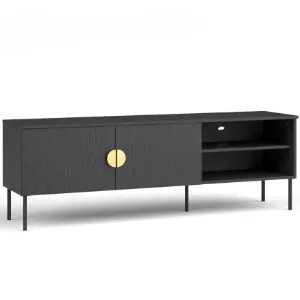 Obrazek Szafka RTV Mond 2D 08-B czarna