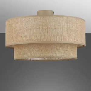 Obrazek Lampa DUO 11754 MINI JUTA 1XE27