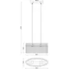 Obrazek Lampa wisząca 15698H3M Gold LW2