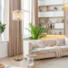Obrazek Lampa podłogowa 15698SM Gold LP1