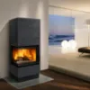 Obrazek Piec stalowo-kaflowy Erfurt lewy onix 10 kW