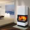 Obrazek Piec stalowo-kaflowy Erfurt prawy perlwhite 10 kW