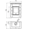 Obrazek Piec Primo ceramika zielony 7 kW