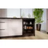 Obrazek Szafka kuchenna - witryna czarny/czarny 60DW 1F BB