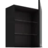 Obrazek Szafka kuchenna - witryna czarny/czarny 60GS-72 1F