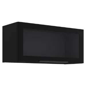 Obrazek Szafka kuchenna - witryna czarny/czarny 80GUS-36 1F