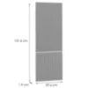 Obrazek Front Luxeo F14-N60N ryfla grey