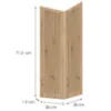 Obrazek Front Luxeo F15-G60N2(72) frame dąb