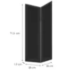 Obrazek Front Luxeo F15-G60N2(72) frame black