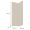Obrazek Front Luxeo F16-G60N2(72) cienka ramka kaszmir