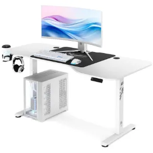 Obrazek Biurko Z Regulacją Wys. Diablo X-Tensio 1600 Białe