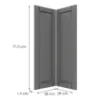Obrazek Front Luxeo F13-G60N2(72) hampton dark grey