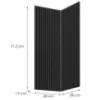 Obrazek Front Luxeo F14-G60N2(72) ryfla black
