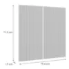 Obrazek Front Luxeo F14-G80(72) ryfla white