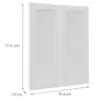 Obrazek Front Luxeo F15-G80(72) frame white