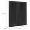 Obrazek Front Luxeo F15-G80(72) frame black