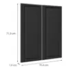 Obrazek Front Luxeo F13-G80(72) hampton black